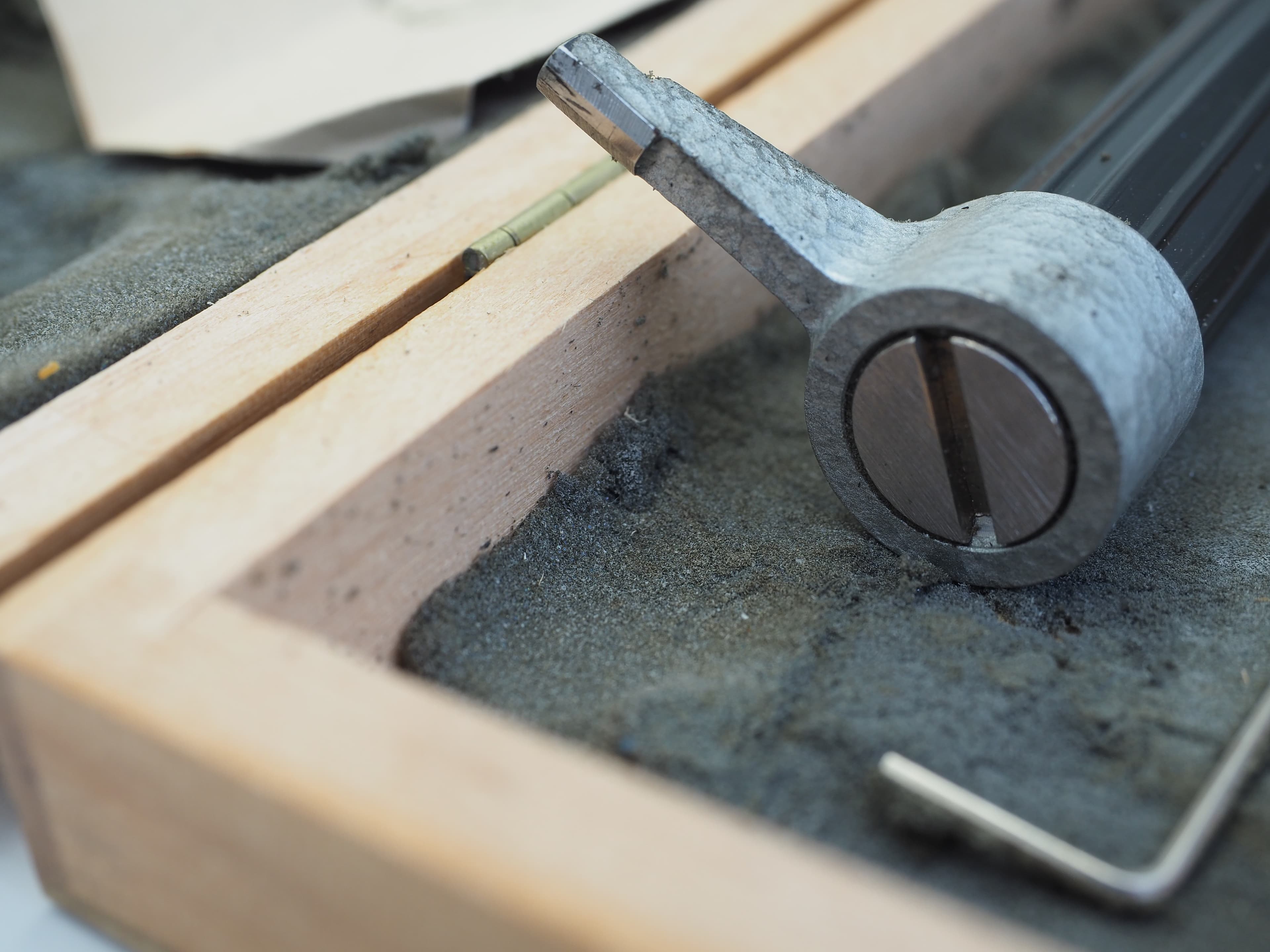Hahn & Kolb Innenmessschraube Innenmikrometer 100–125 mm im Holzkasten