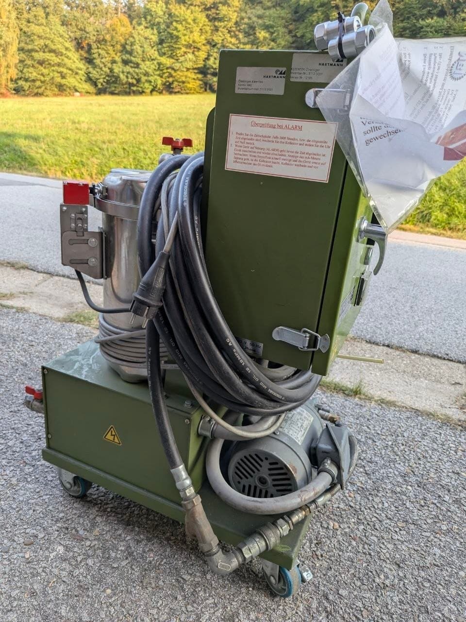 KLEENTEK ELC-R10SP mobiles Elektrofilter-/Reinigungsaggregat mit Kollektor CC-R 10 SP