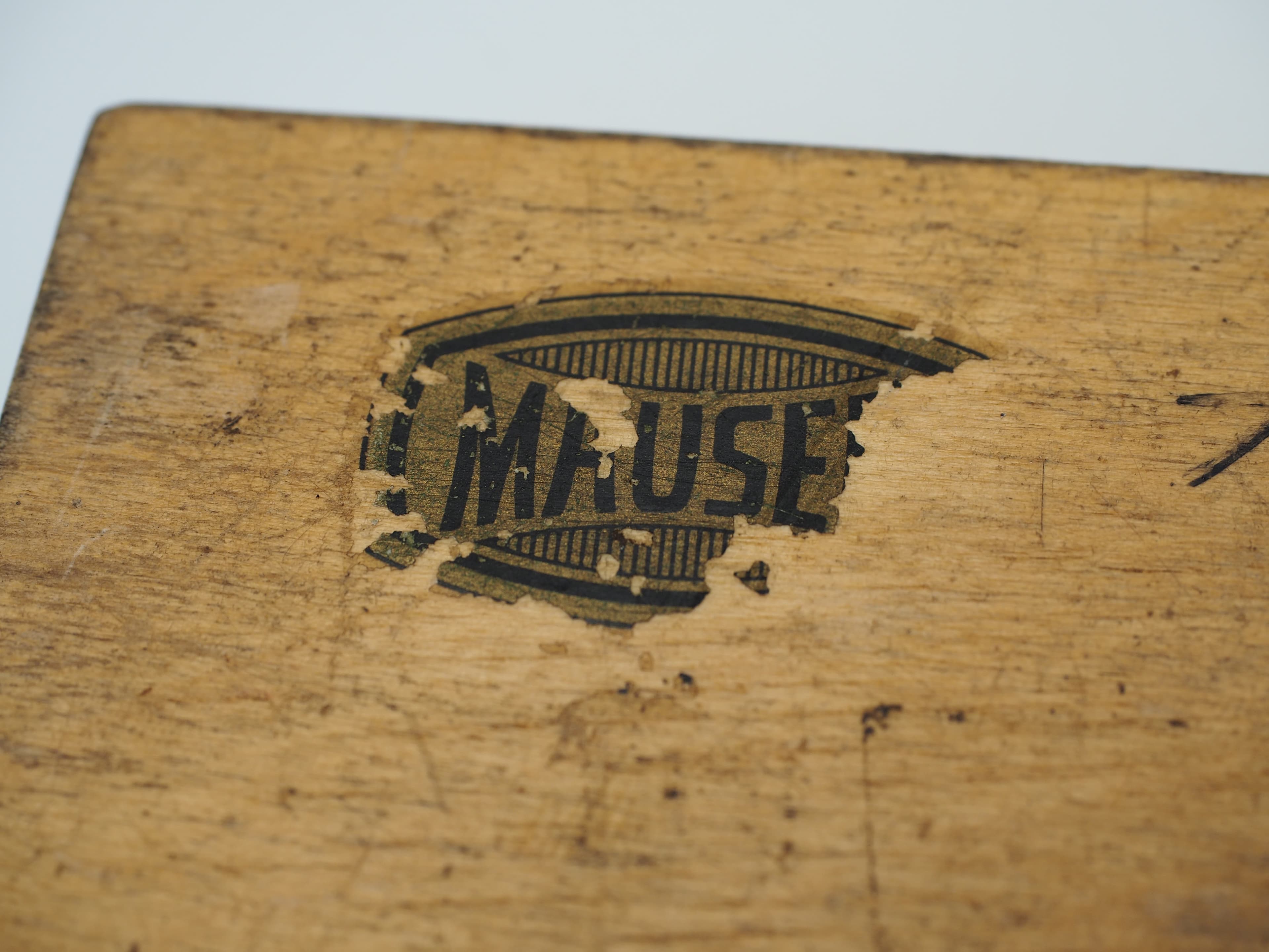 Mauser Tiefenmessschraube im Holzkasten