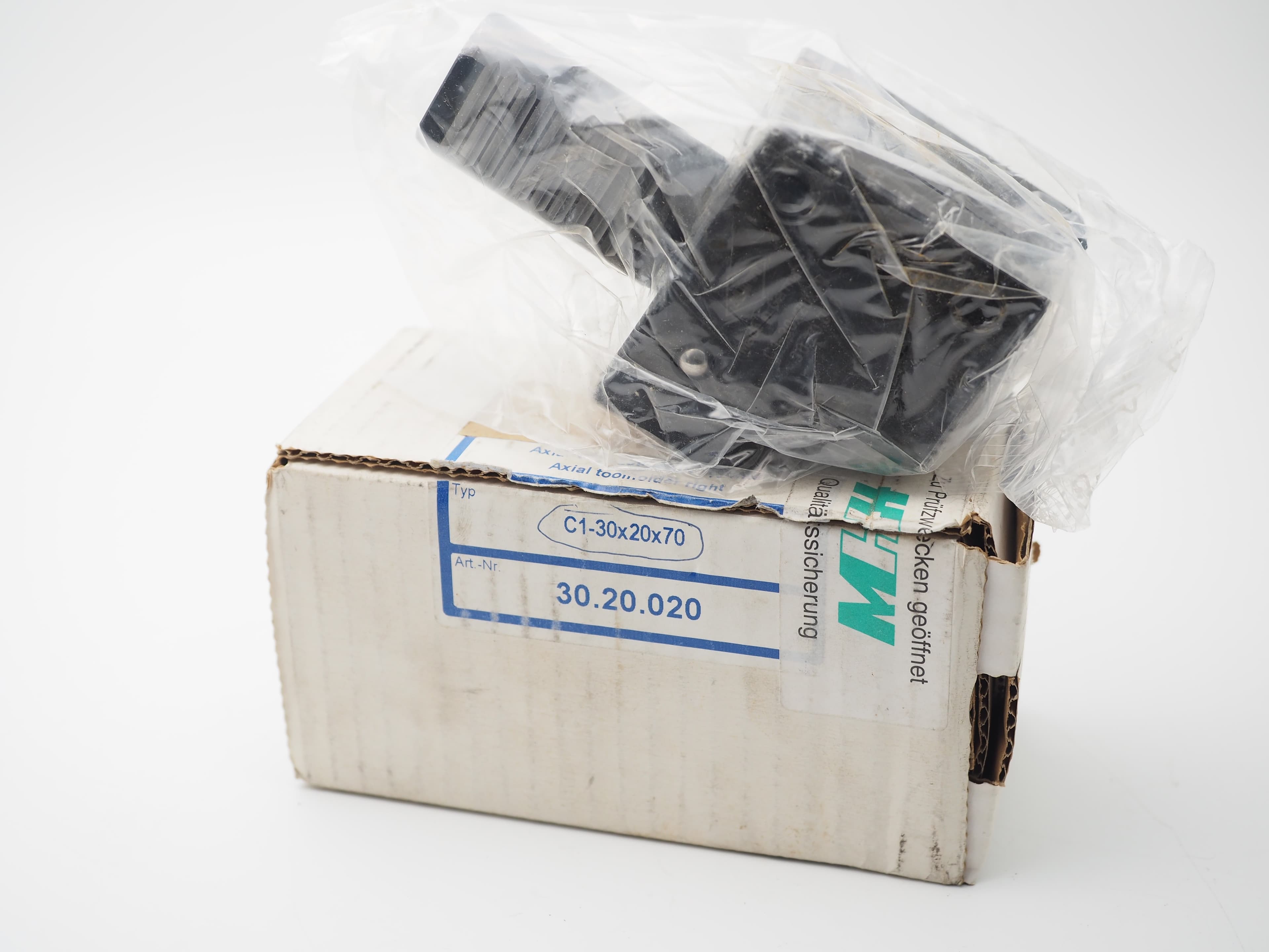 Axial-Werkzeughalter Zürn C1-30x20x70 Nr. 30.20.020 rechts neu in OVP CNC VDI