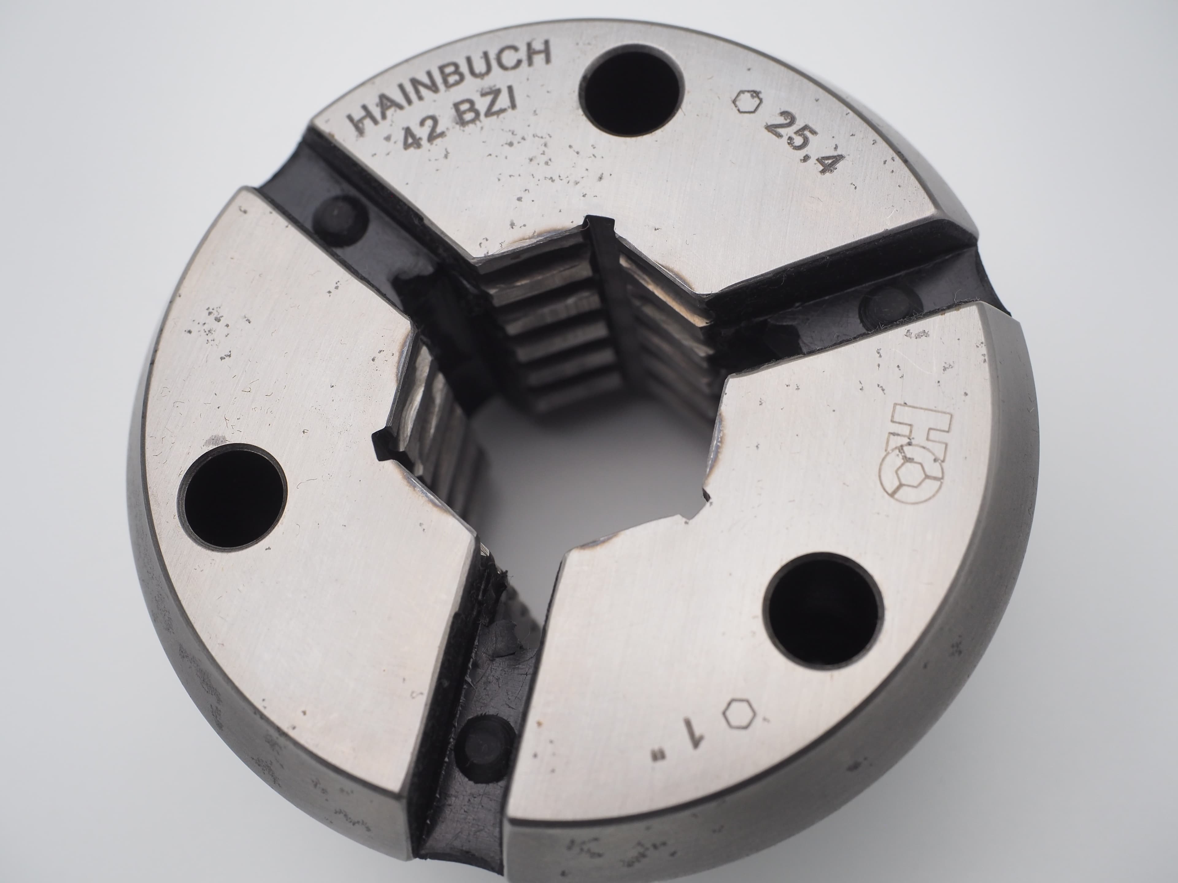 Hainbuch Spannkopf 42 BZI 25,4 mm 1 Zoll Spannzange Zerspanung