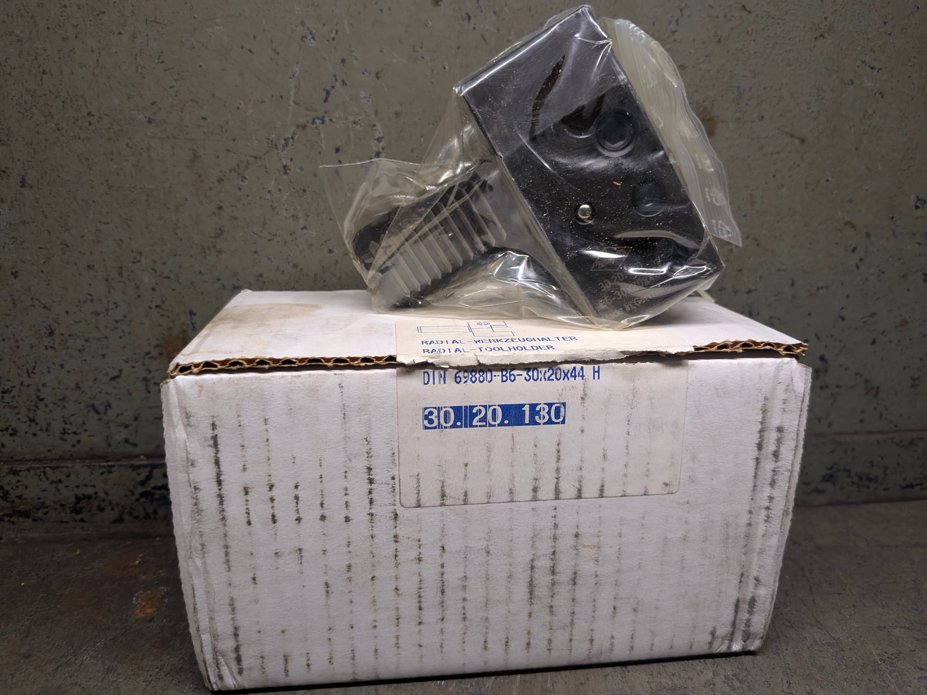 Zürn Radial-Werkzeughalter DIN 69880 B6-30x20x44 H Nr. 30.20.130 neu in OVP
