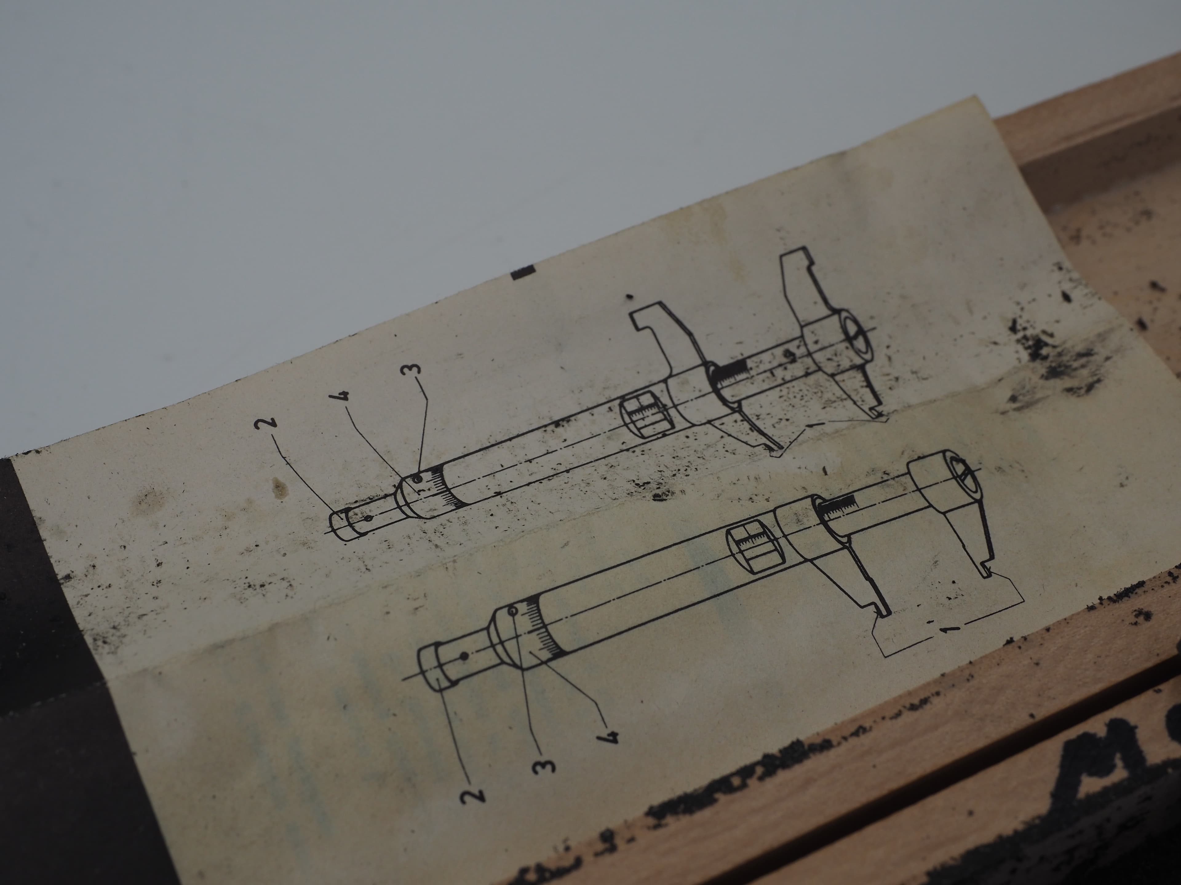 Hahn & Kolb Innenmessschraube 125-150 mm im Holzkasten mit Anleitung