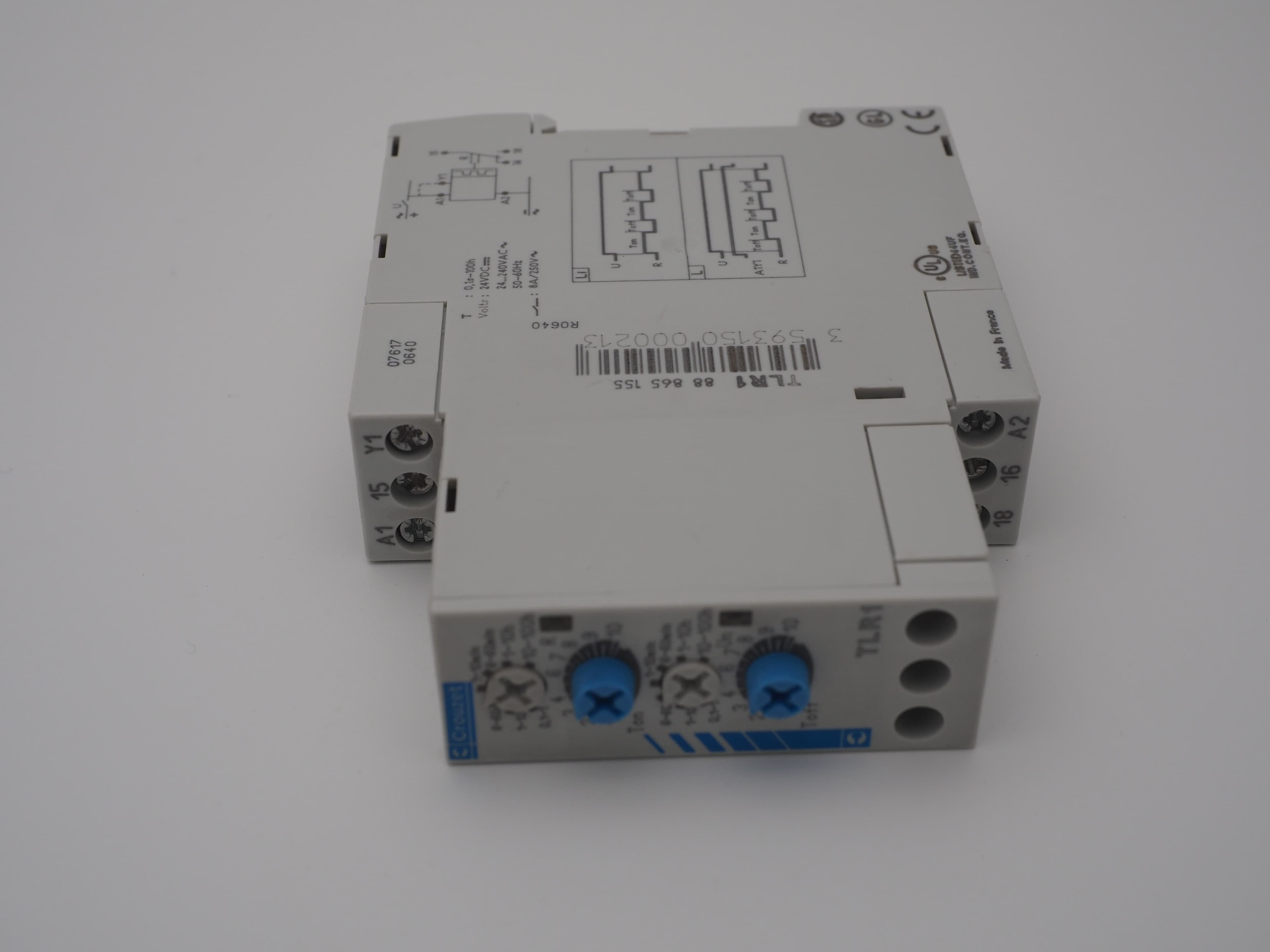 Zeitrelais Crouzet TLR1 88 865 155 R0640 mit Karton